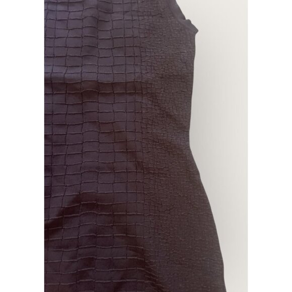 Gucci Women’s Dark Brown Textured Sleeveless Sheath Dress XS Made in Italy - Picture 6 of 9